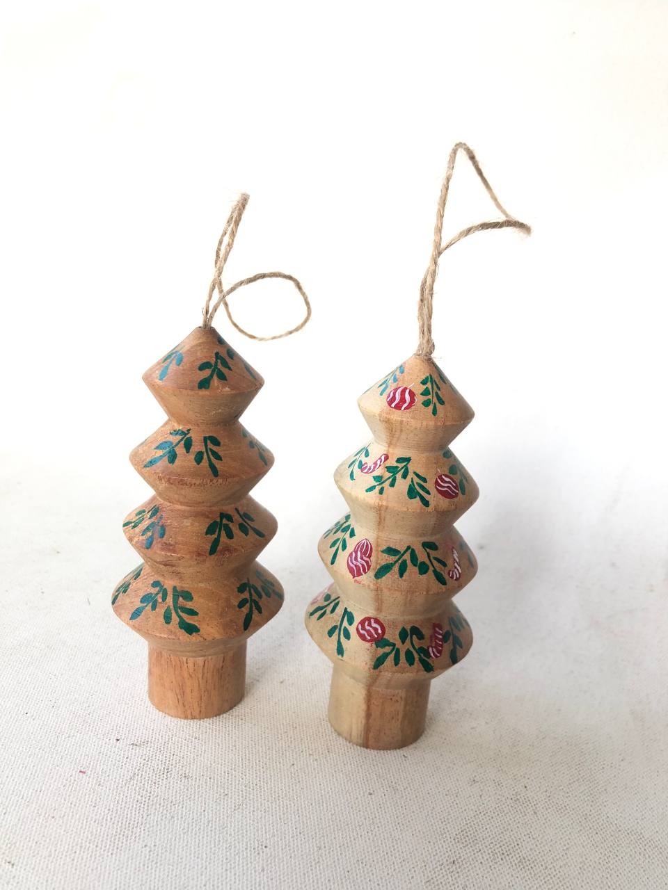 Hand Turned Tree set of 2