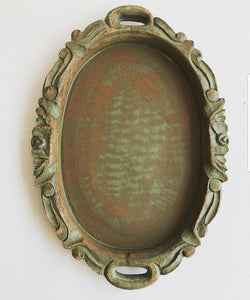 Rustic Relic oval tray