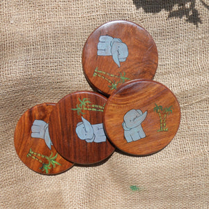 Elephant (Set of 4 coasters)