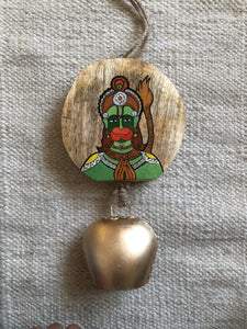 Hanumanji handpainted wood hanging SH1