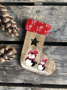 Santa Socks- Penguin