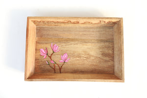 Magnolia Rectangle Tray