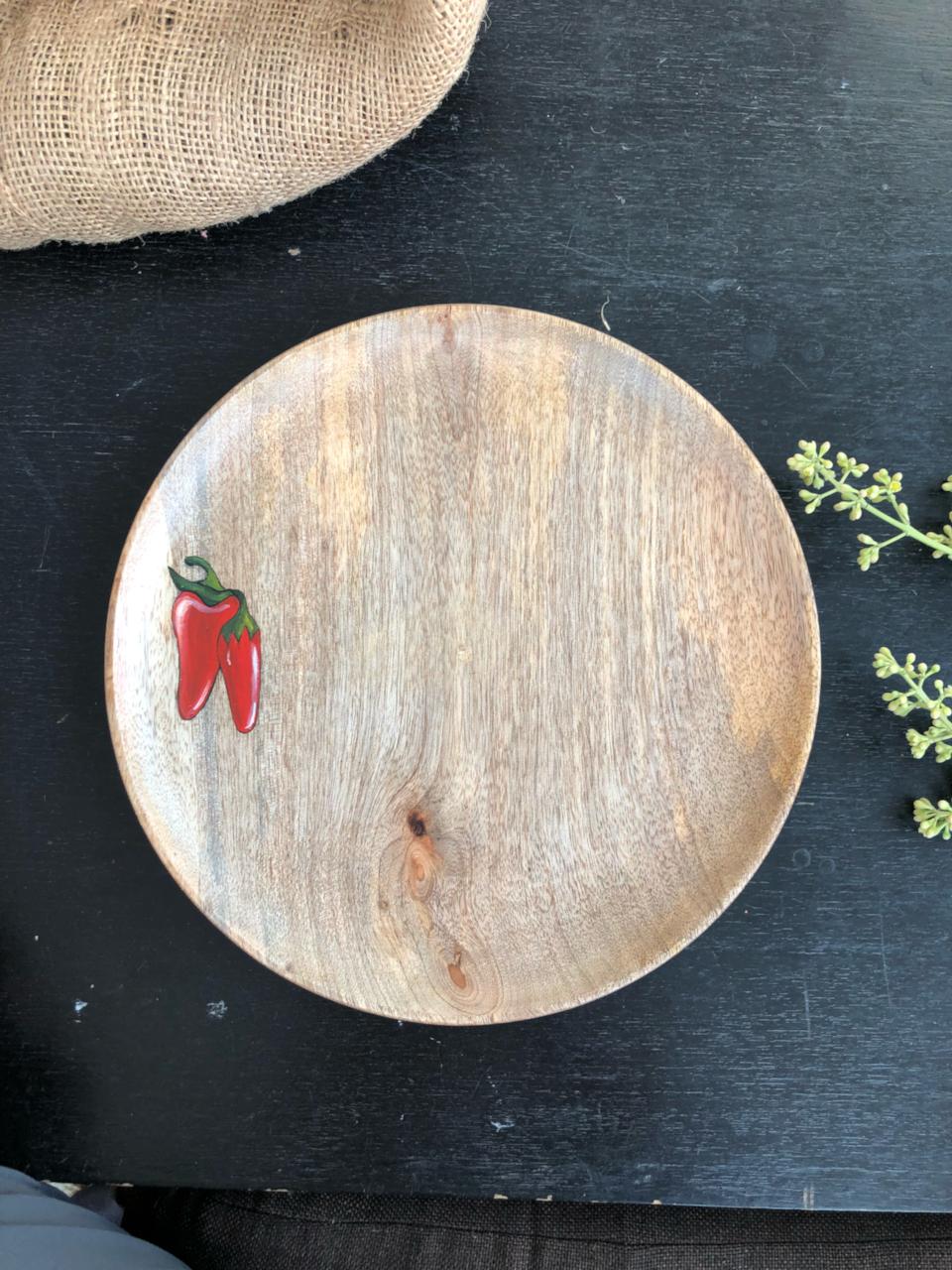 Chilli pepper plate