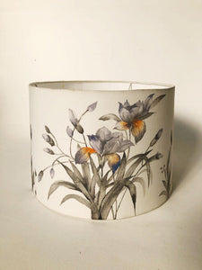 Iris Handpainted Lampshade