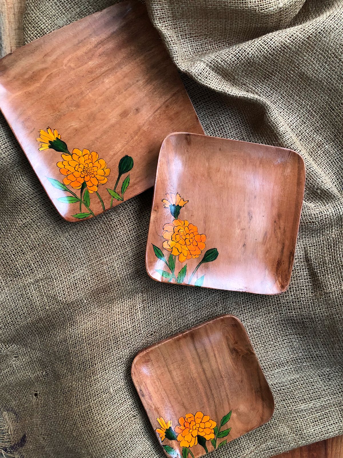 Marigold Serve Plate set