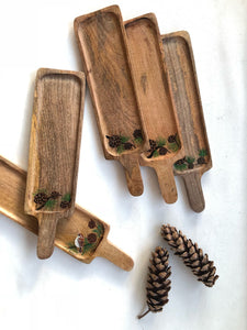 Winter Pine Long Platter