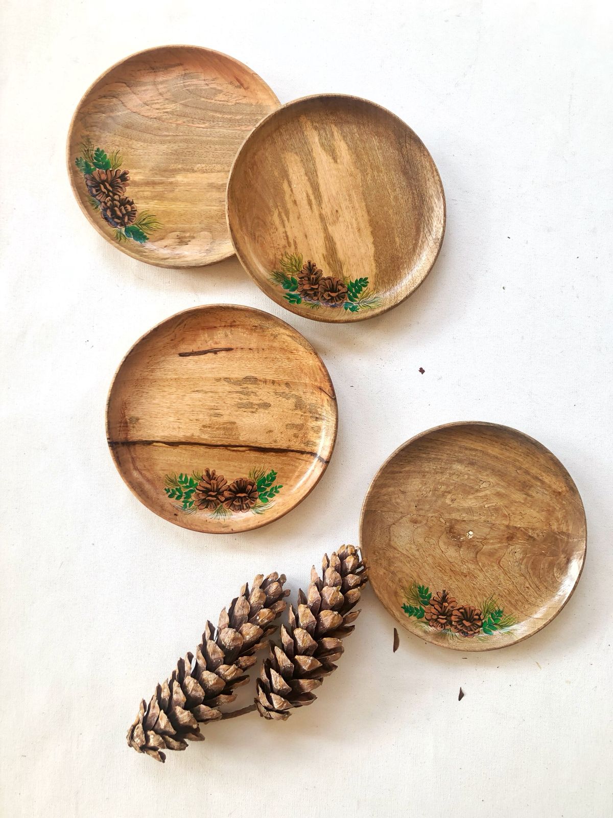 Winter Pine Plates