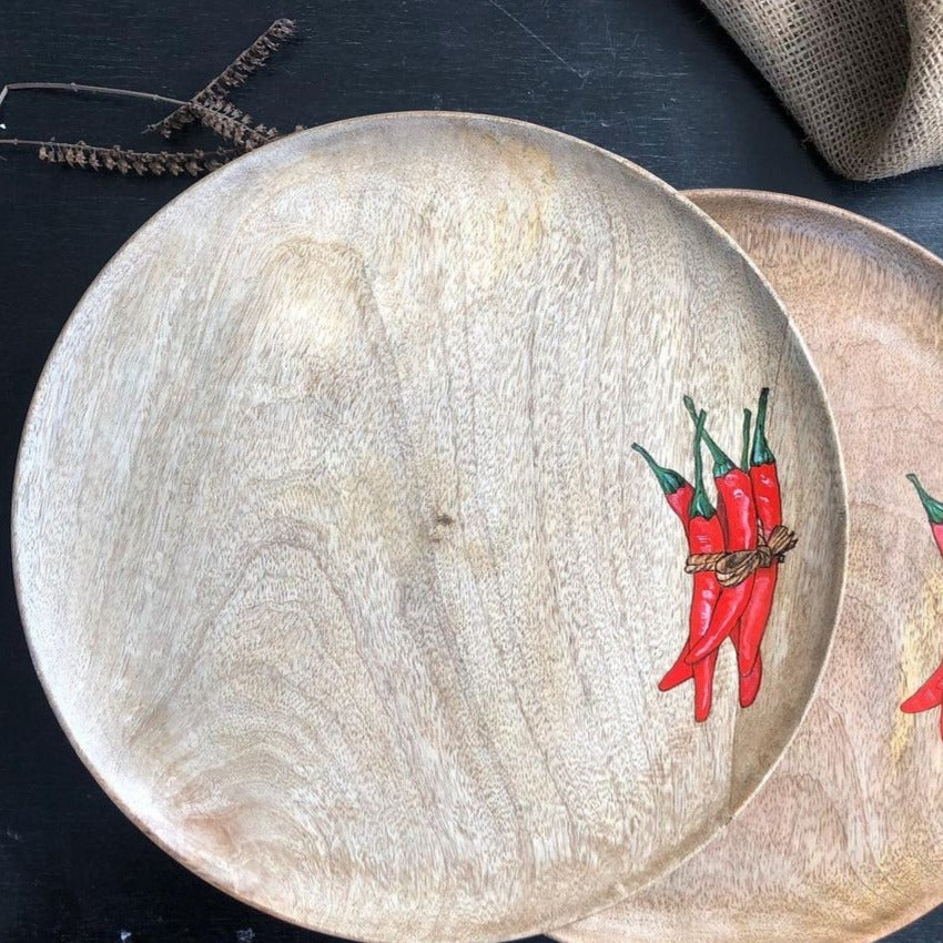 10" Chili Pepper Plate